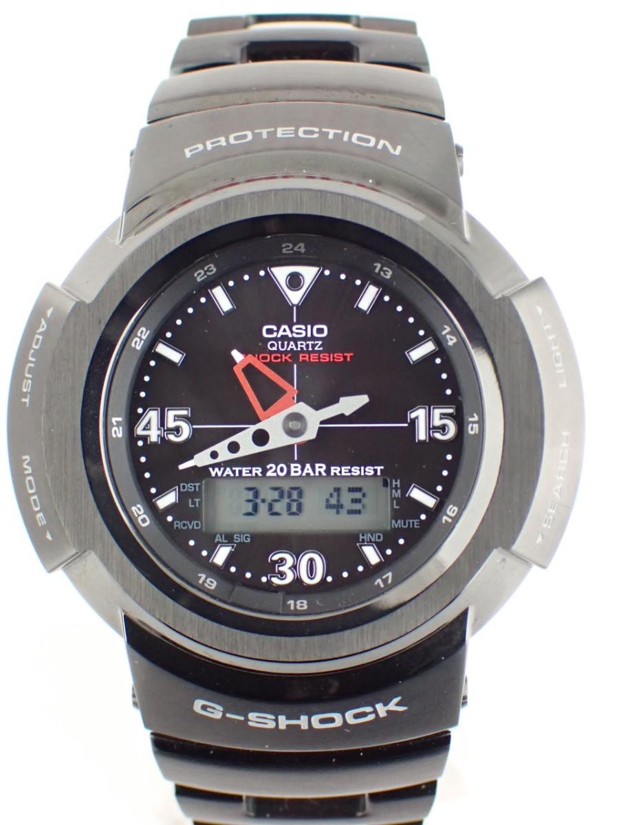 カシオ G-SHOCK AWM-500-1AJF 文字盤