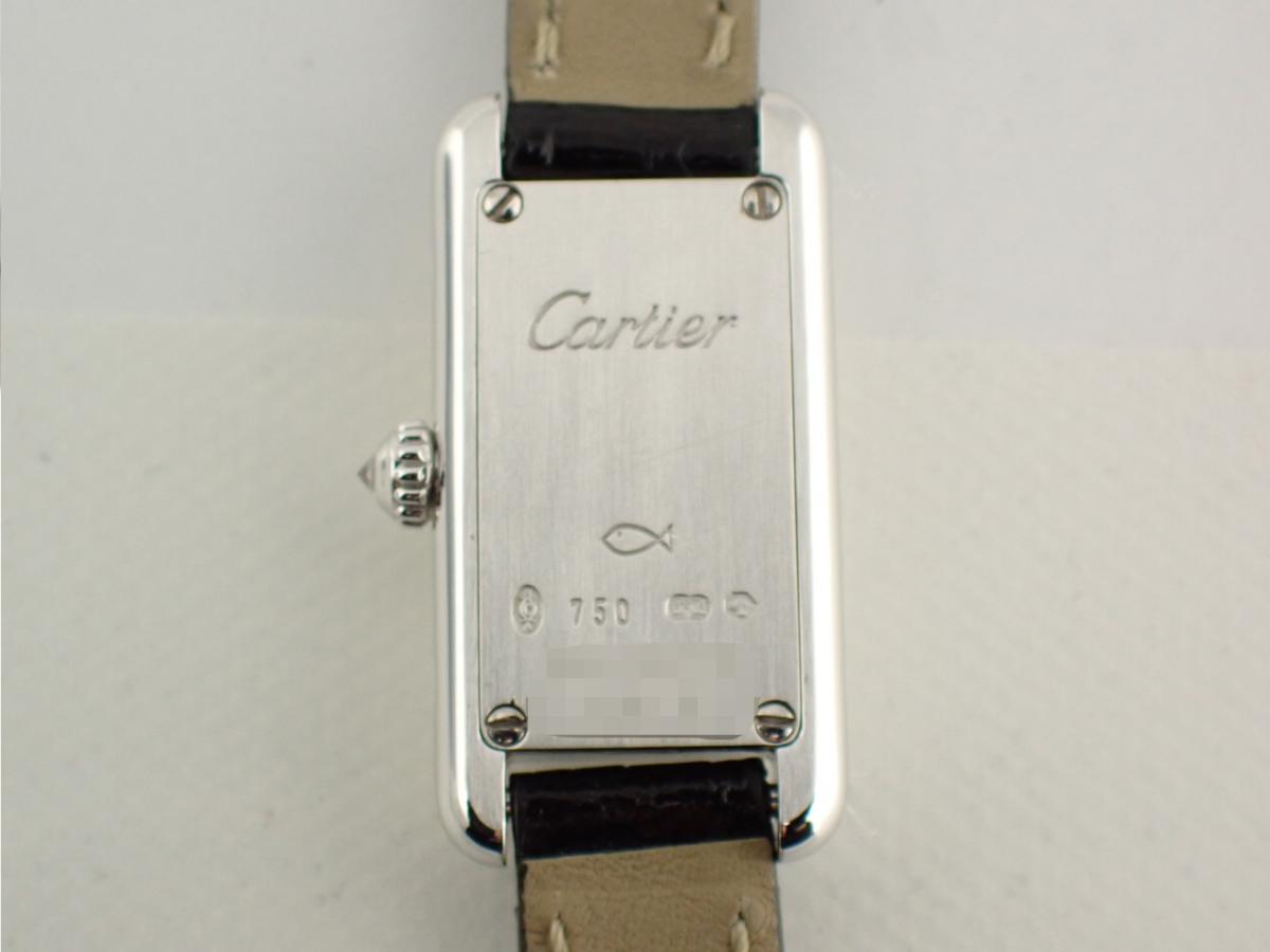 カルティエ タンク WB302651 裏ぶた