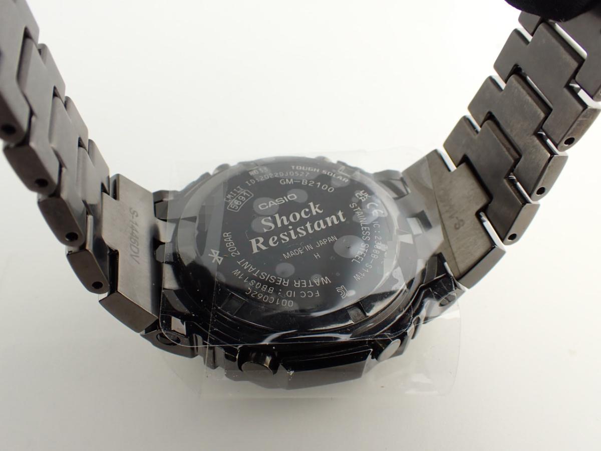 カシオ G-SHOCK GM-B2100BD-1AJF 裏ぶた