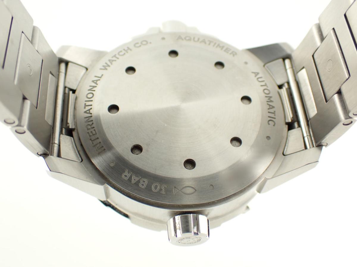 IWC アクアタイマー IW328803 裏ぶた