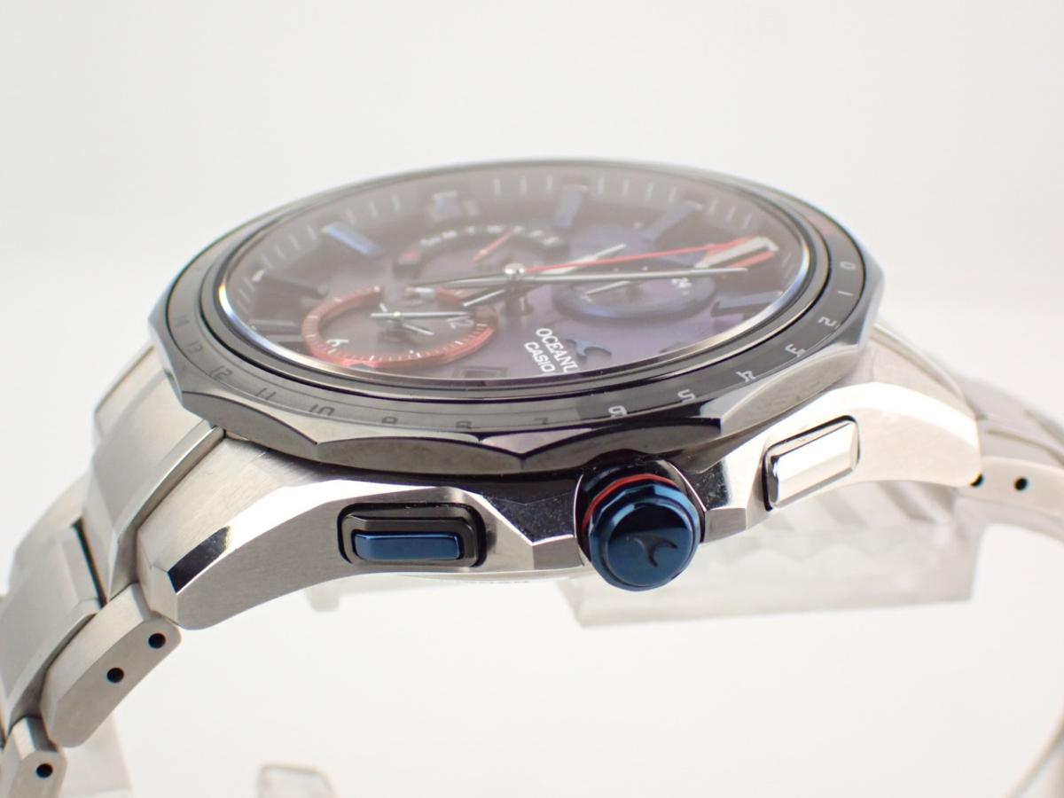 カシオ オシアナス OCW-G2000SB-2AJR ベゼル