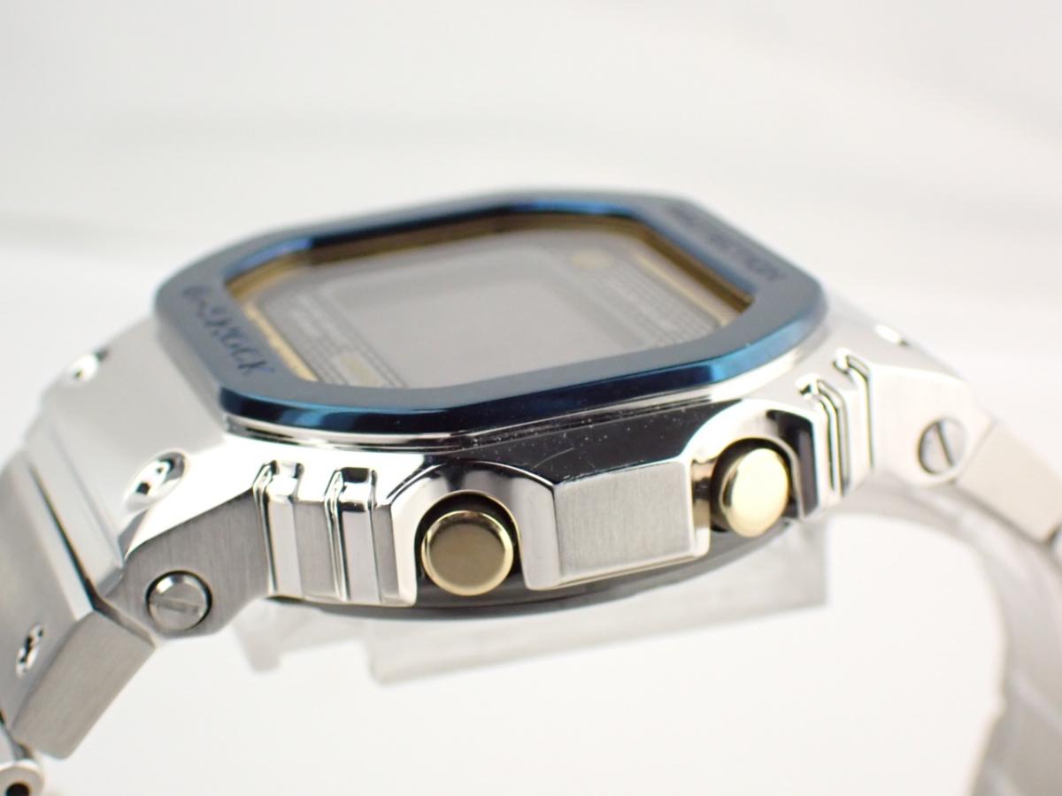 カシオ G-SHOCK GMW-B5000SS-2JR ベゼル