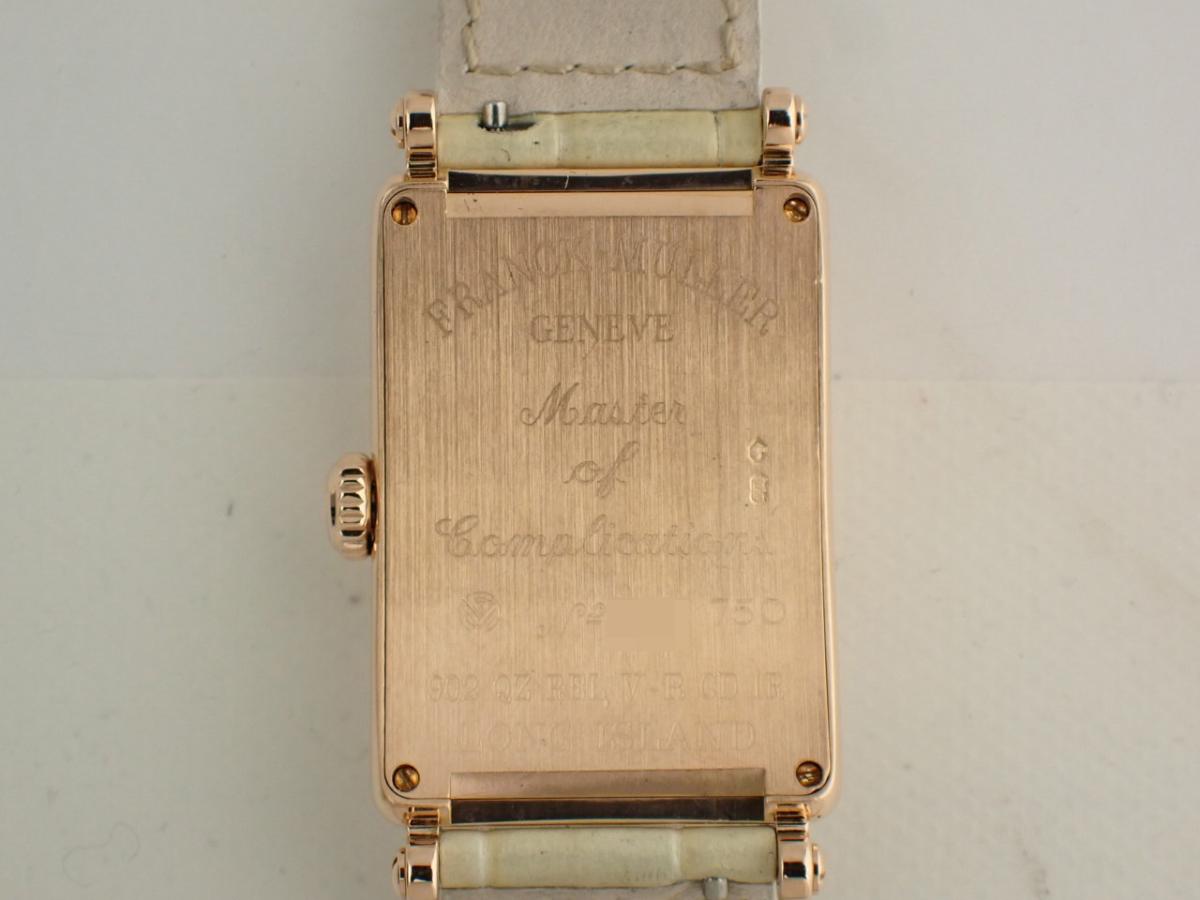 フランクミュラー ロングアイランド 902-QZ-REL-V-R-CD-1R 裏ぶた