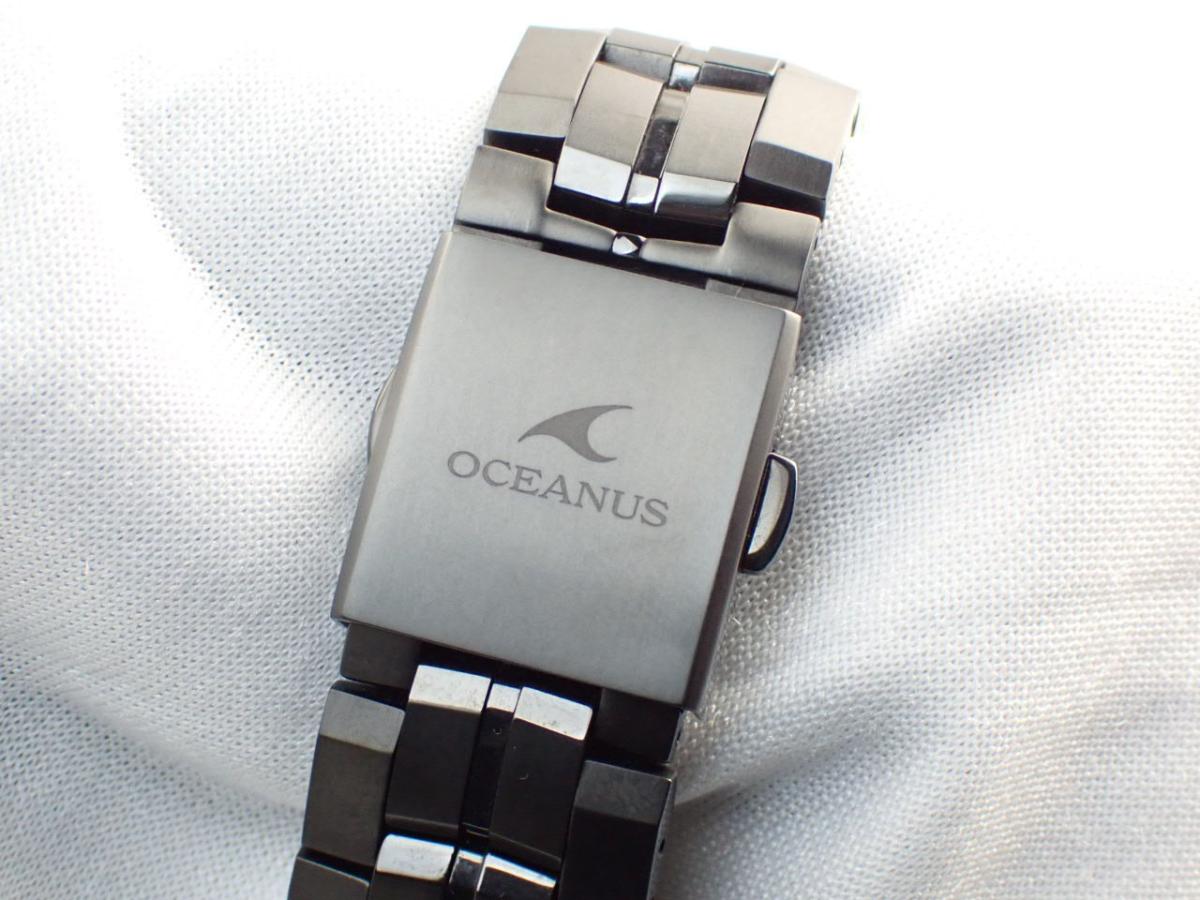 カシオ オシアナス OCW-S6000B-1AJF ブレスバックル・ベルト