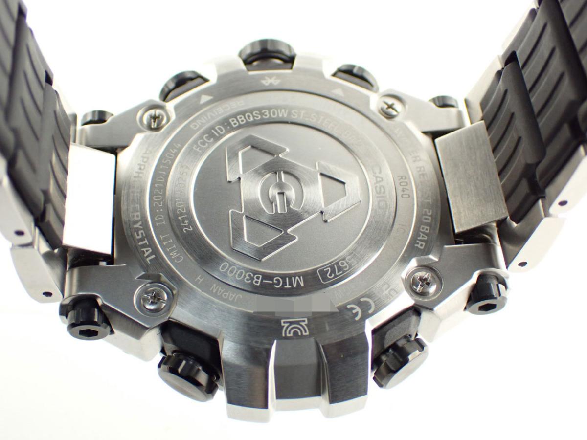 カシオ G-SHOCK MTG-B3000D-1AJF 裏ぶた
