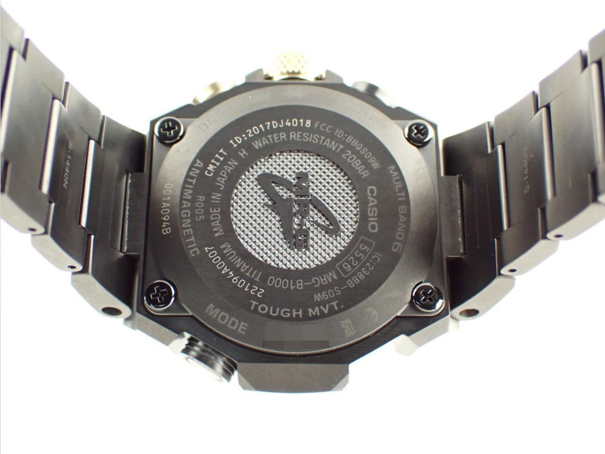 カシオ G-SHOCK MRG-B1000BA-1AJR 裏ぶた