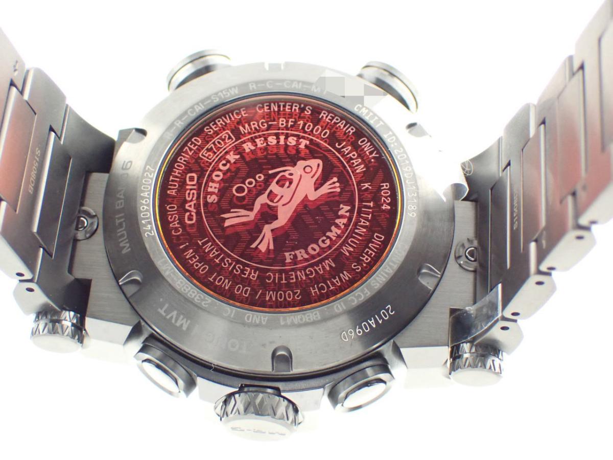 カシオ G-SHOCK MRG-BF1000B-1AJR 裏ぶた