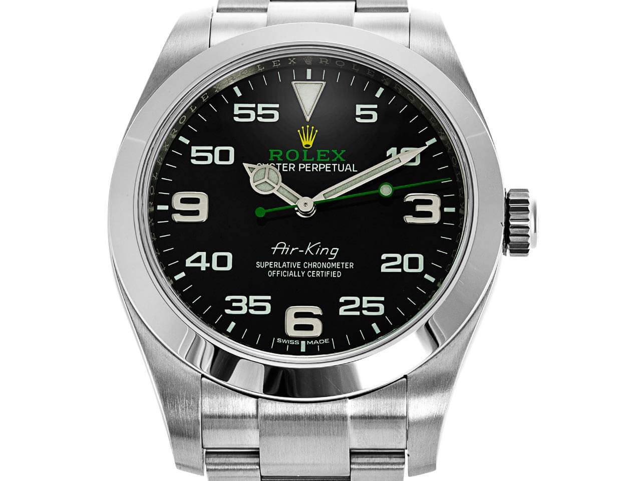 オイスターパーペチュアル エアキング 116900 ブラック 