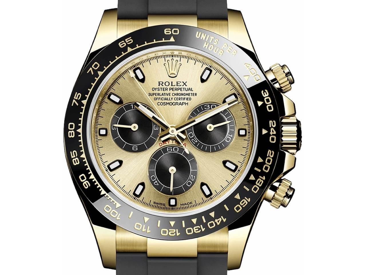 オイスターパーペチュアル コスモグラフ デイトナ 116518LN シャンパンカラー/ブラック