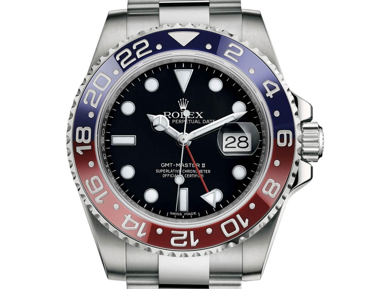 オイスターパーペチュアル GMTマスターⅡ 116719BLRO ブルー