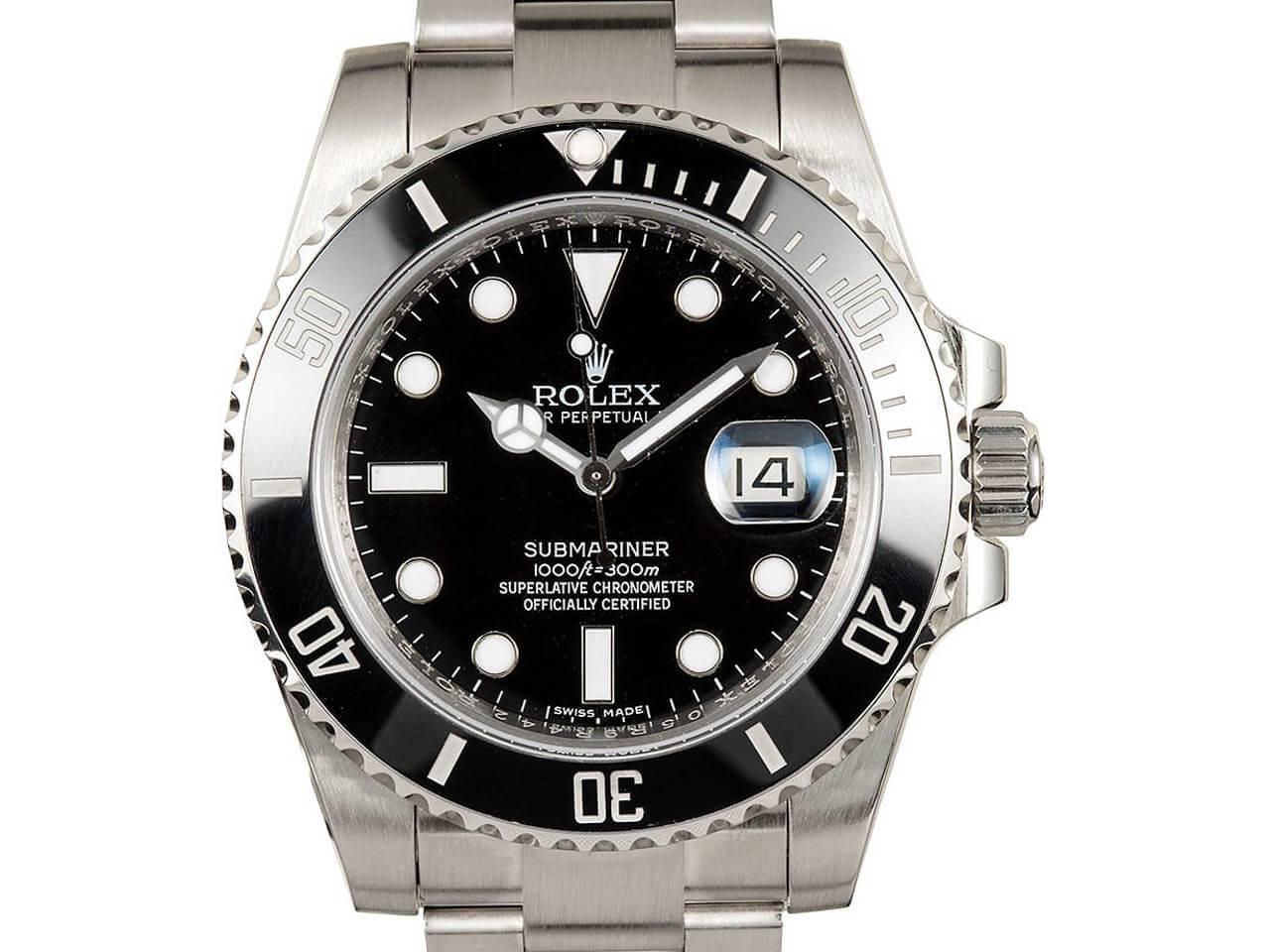 オイスターパーペチュアル サブマリーナー デイト 116610LN ブラック