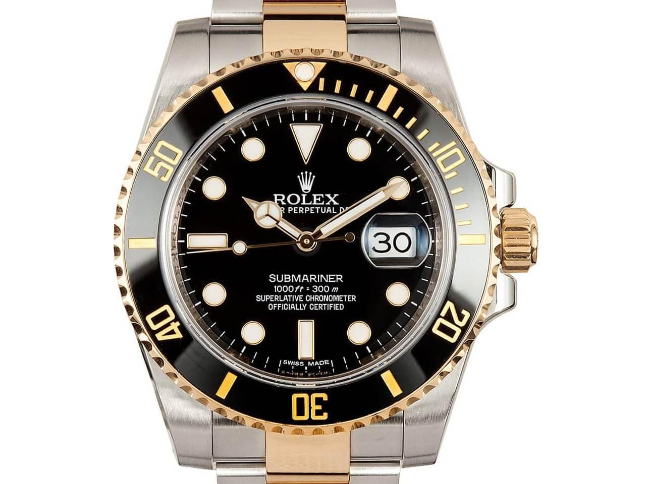 オイスターパーペチュアル サブマリーナー デイト 116613LN ブラック