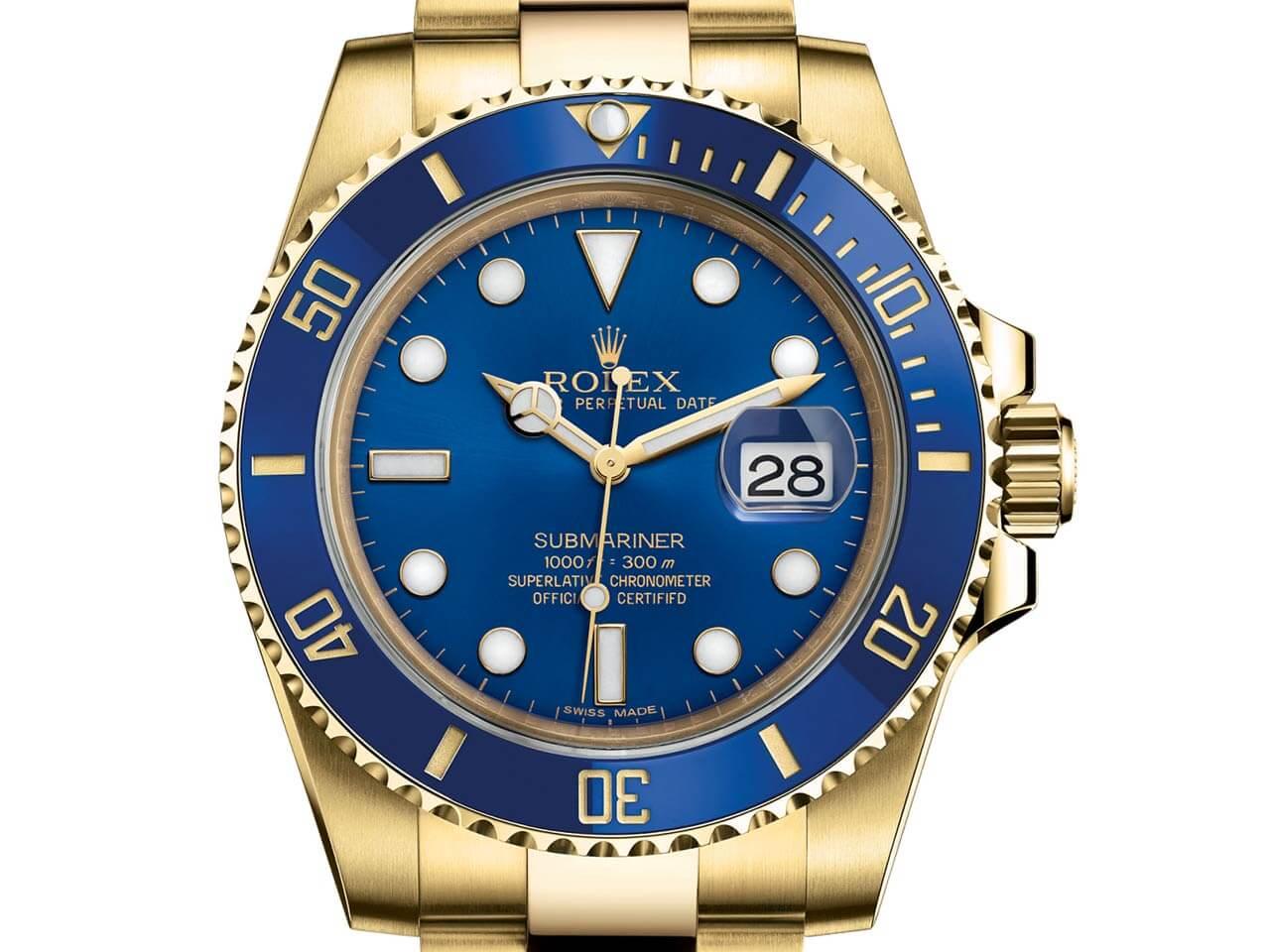 オイスターパーペチュアル サブマリーナー デイト 116618LB ブルー