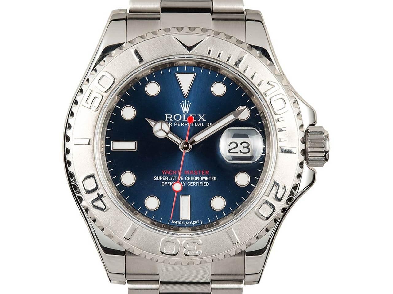 オイスターパーペチュアル ヨットマスター 40 116622 ブルー