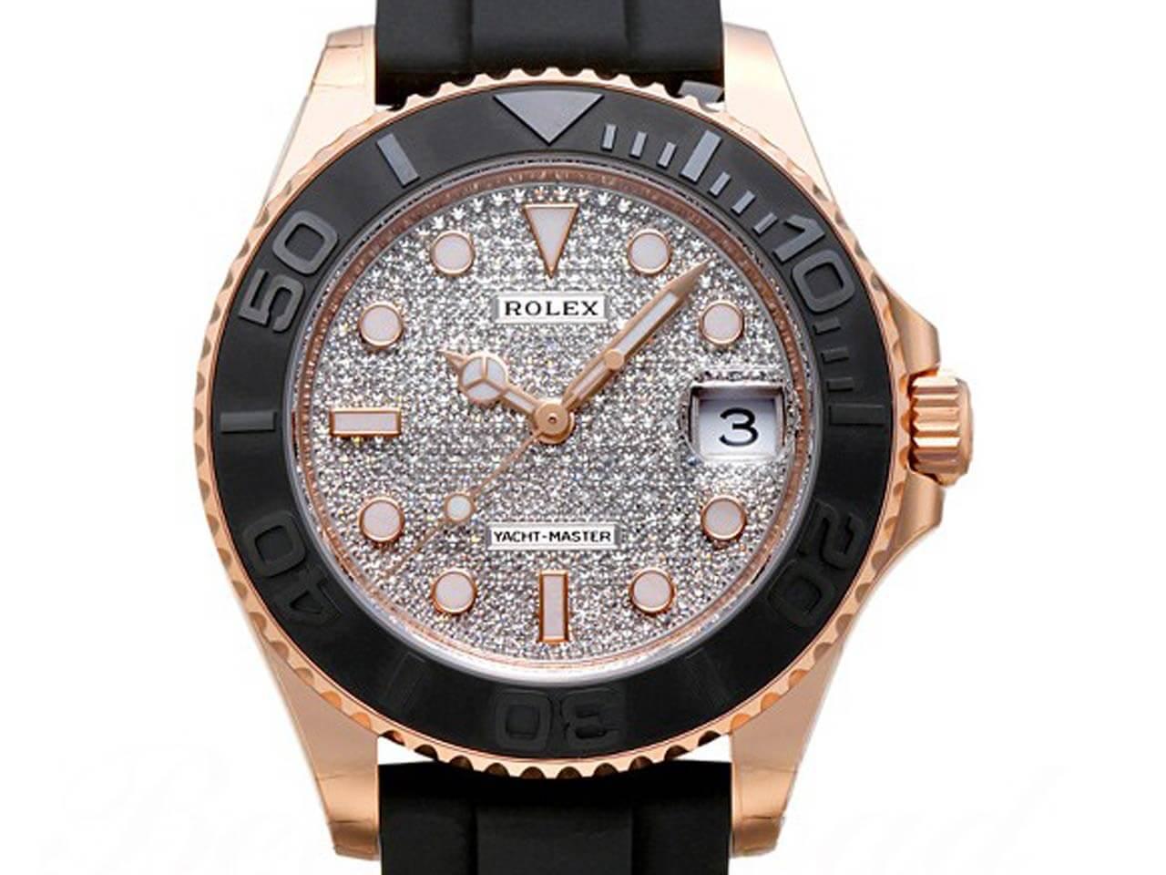 オイスターパーペチュアル ヨットマスター 37 268655 パヴェダイヤモンド