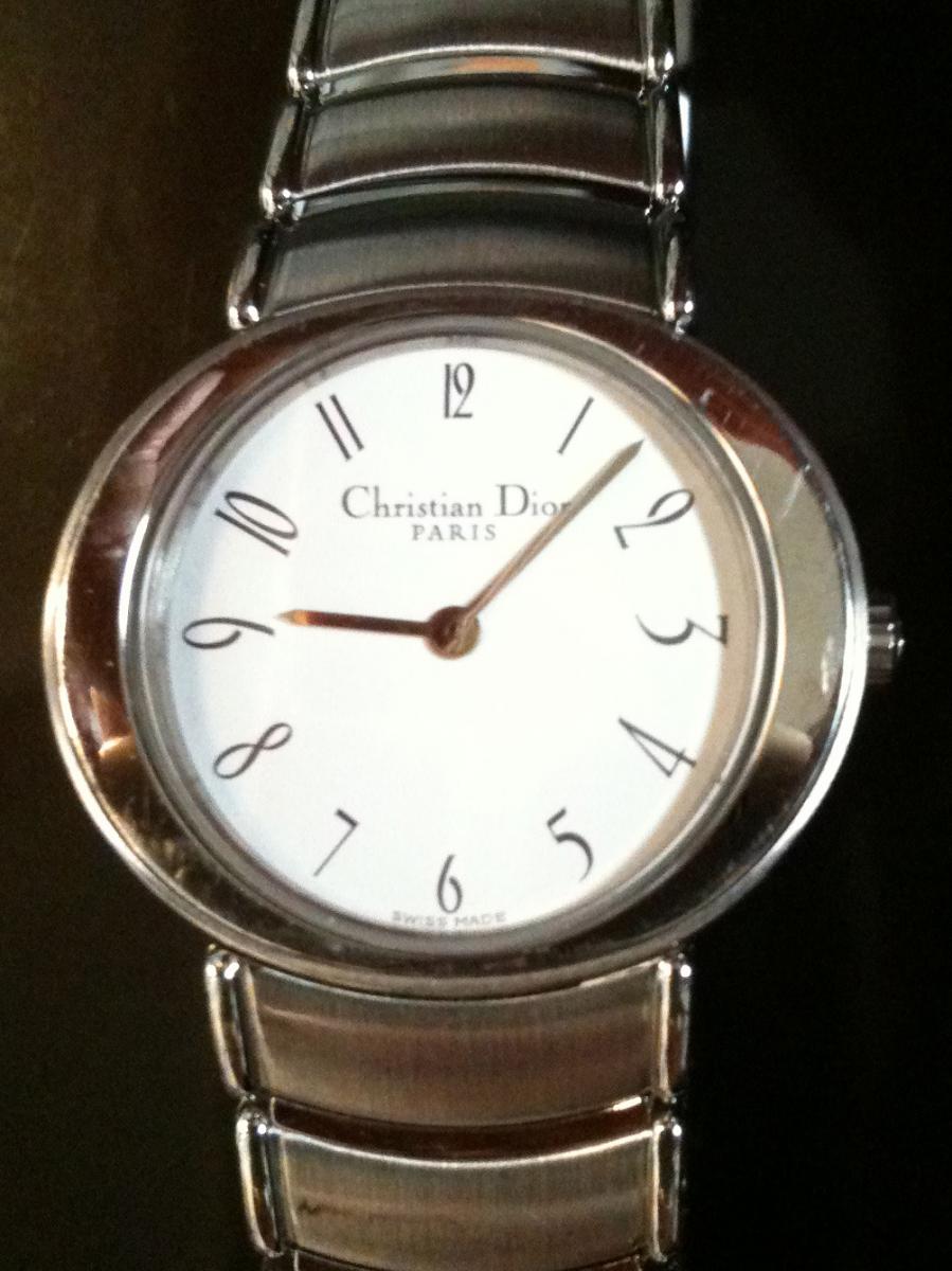ディオール クォーツ レディース 白文字盤 ファッションブランド腕時計(中古)高価買取事例