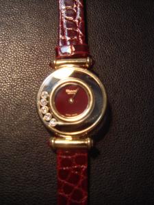 ショパール ハッピーダイヤモンド 20-4780 中古 時計本体のみ