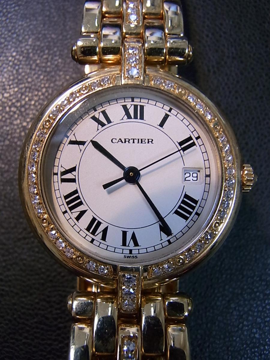 カルティエ ヴァンドーム 4239 ホワイトダイヤル 2重巻きダイヤモンド、ダイヤモンドベルト ダイヤ巻きベゼル、ダイヤモンド巻ベルト(使用感の少ない中古腕時計)高価買取事例