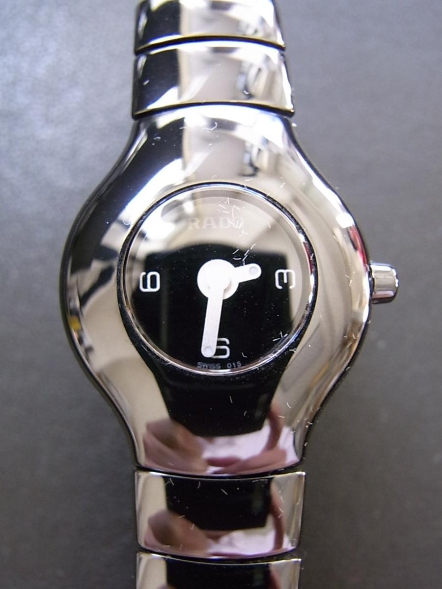 ラドー アンティーク クォーツ ブラックダイヤル レディース時計 クオーツ時計、レディースブレスタイプ(中古)高価買取事例