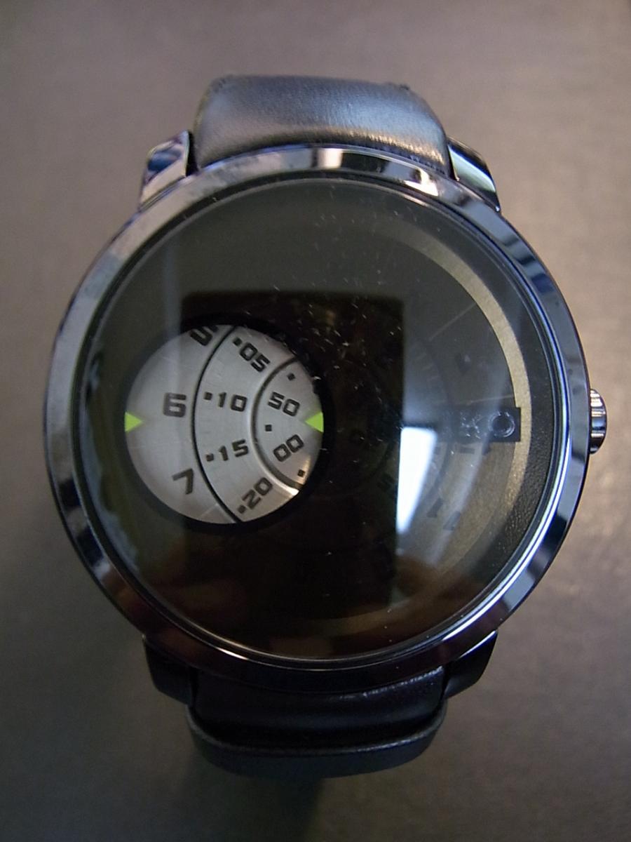 セイコー ムービングデザイン SCBS007 ムービングデザイン スピンディスク式腕時計、革ベルト(中古)高価買取事例