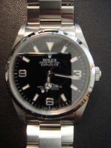 ロレックス エクスプローラー1 114270 中古 箱 保証書 あり