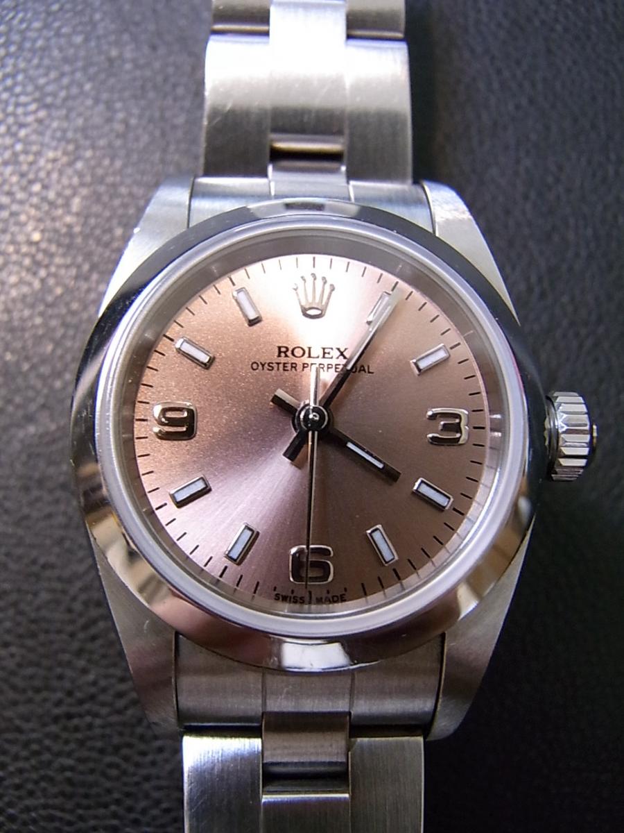 ロレックス オイスターパーペチュアル 76080 オイスター レディース腕時計1,369インデックス(中古)高価買取事例