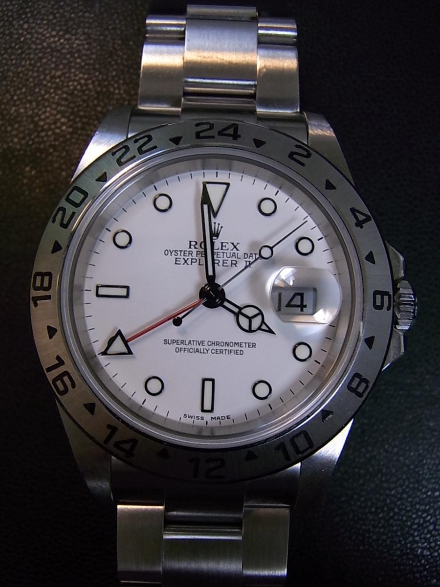 ロレックス エクスプローラー2 16570 白文字盤、ドットインデックス 2001年以降製造(SWISS MADE) スポーツ腕時計　(中古)高価買取事例