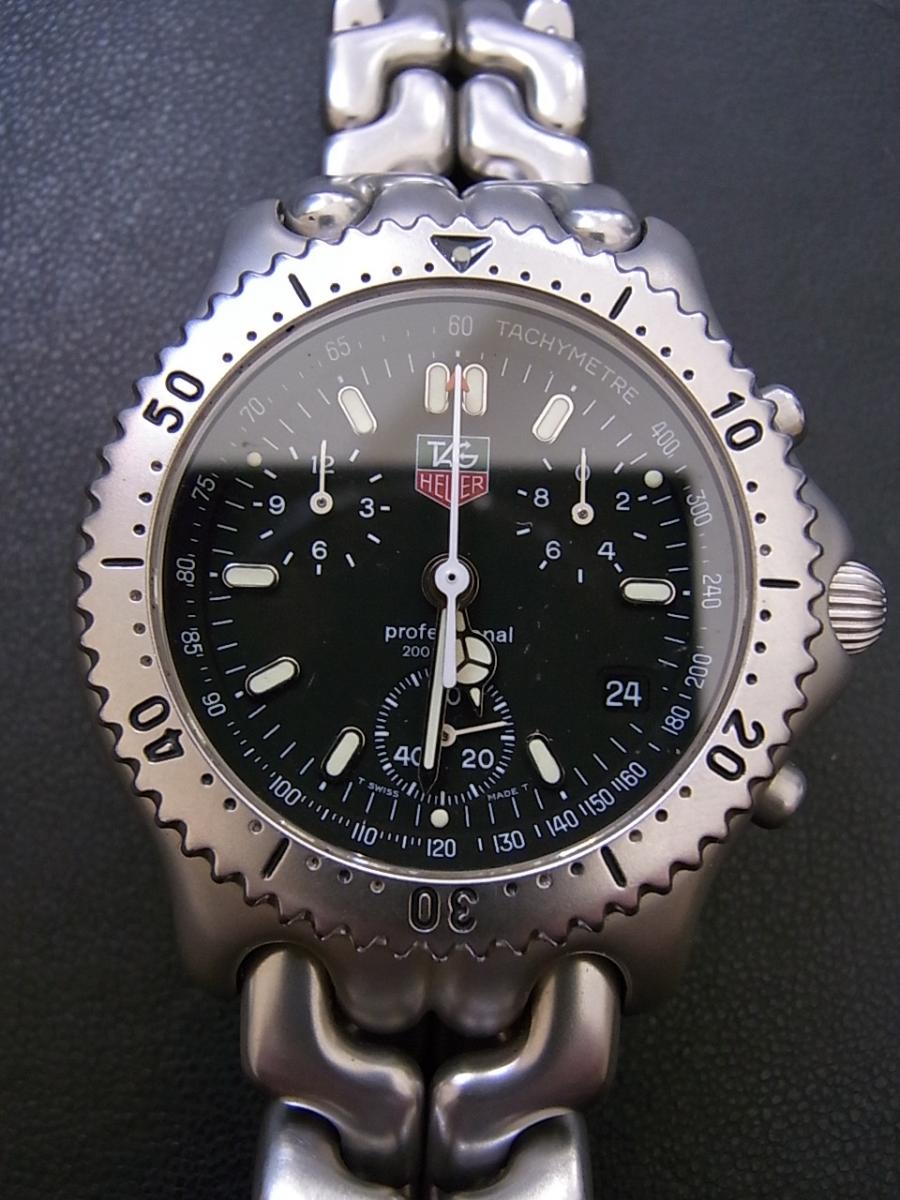 タグホイヤー セル CG1110 ブラック セルシリーズ  プロフェッショナル200   クオーツ時計、クロノグラフ(中古)高価買取事例