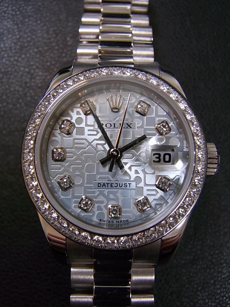 売り出し特注品 ROLEX DATEJUST用 ブルー文字盤 3針セット - 時計