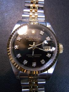 ロレックス デイトジャスト 179173G 中古 箱・保証書付き