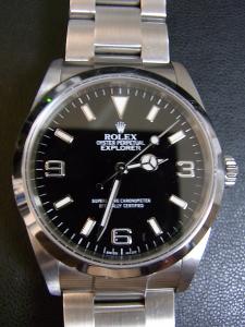 ロレックス エクスプローラー1 114270 中古。