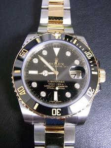 ロレックス サブマリーナ 116613GLN 中古
