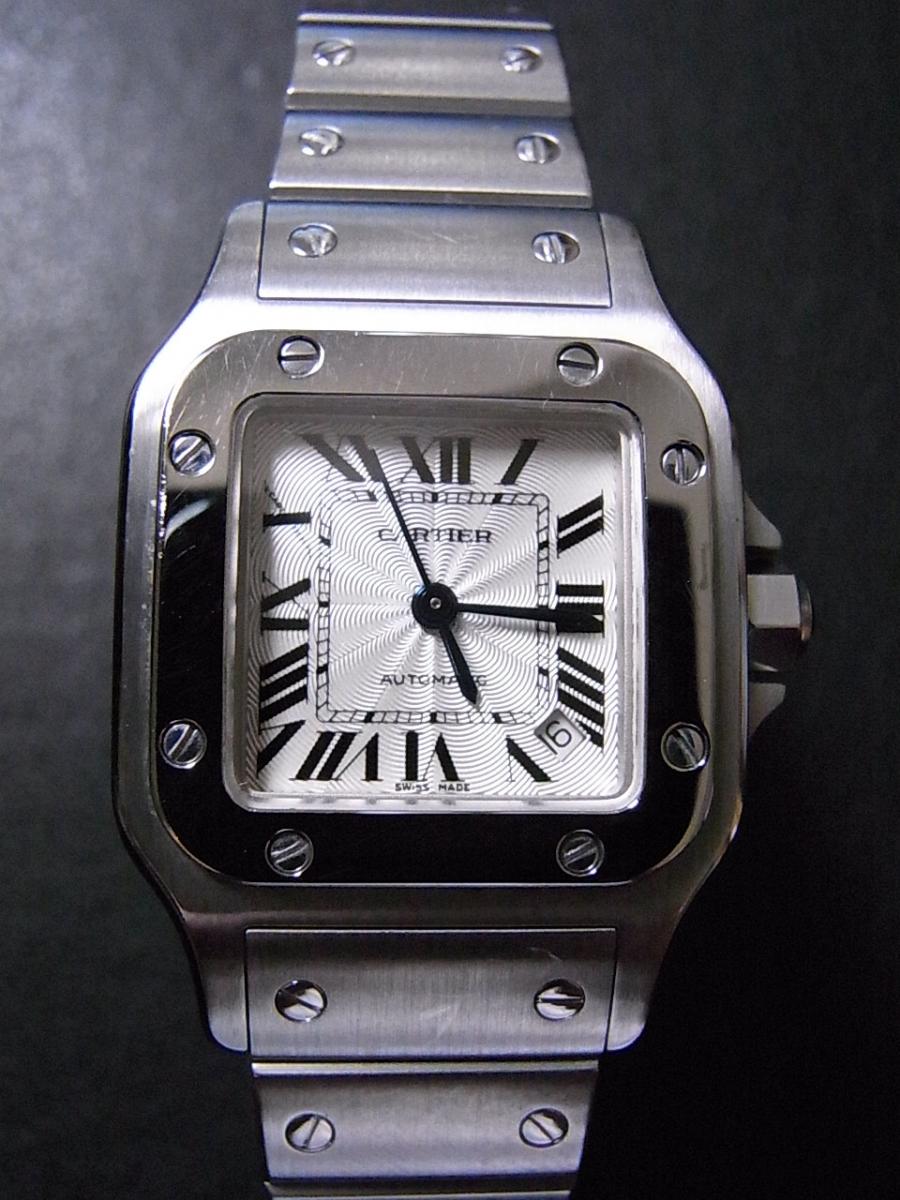カルティエ サントス W20054D6 ホワイト SM SMサイズ、自動巻き腕時計(中古)高価買取事例