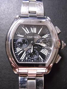 カルティエ ロードスター W62020X6 使用感のある中古 箱・カルティエ正規保証書有