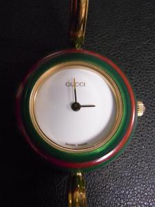 グッチ アンティーク 5505 中古 箱、替えようベゼル