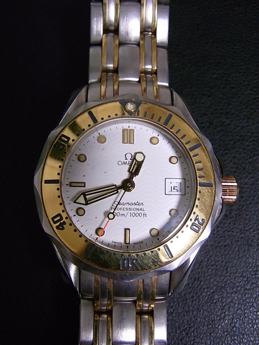 オメガ シーマスター 2382.20 ホワイト 300 レディース クオーツ式腕時計、レディース腕時計(中古)高価買取事例