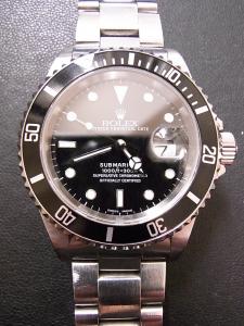 ロレックス サブマリーナ 16610 中古 並行店箱・保証書付き