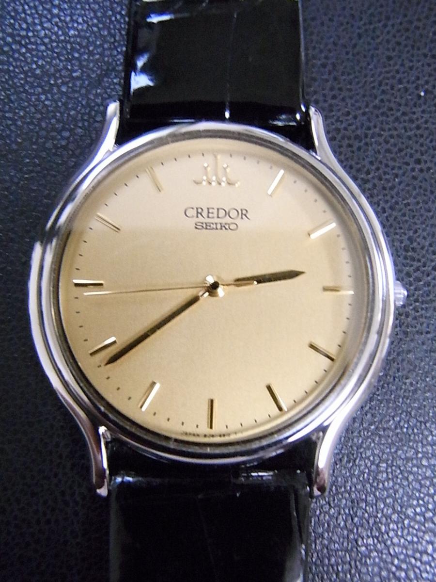 クレドール シグノ GCAR051 バーインデックス クレドールシグノ 革ベルト、クオーツ時計(新品未使用のクレドールシグノ)高価買取事例