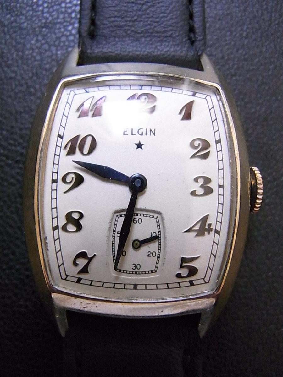 エルジン アンティーク unknown トノー型スモールセコンド スモールセコンド、自動巻き腕時計(中古)高価買取事例