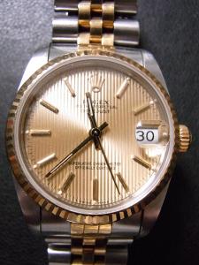 ロレックス デイトジャスト 68273 中古 日本ロレックス正規店デパート大丸発行保証書有