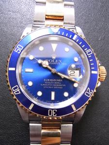 ロレックス サブマリーナ 16613 中古 保証書なし