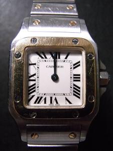 カルティエ サントス W20012C4 電池切れ中古 無し