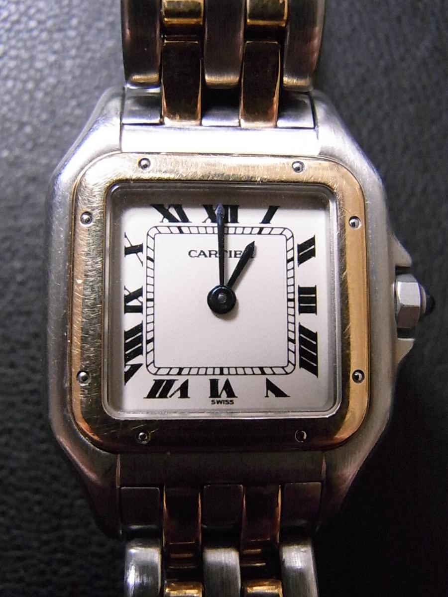カルティエ パンテール W25028B6 コンビ MM クオーツ式腕時計、イエローゴールド(中古)高価買取事例