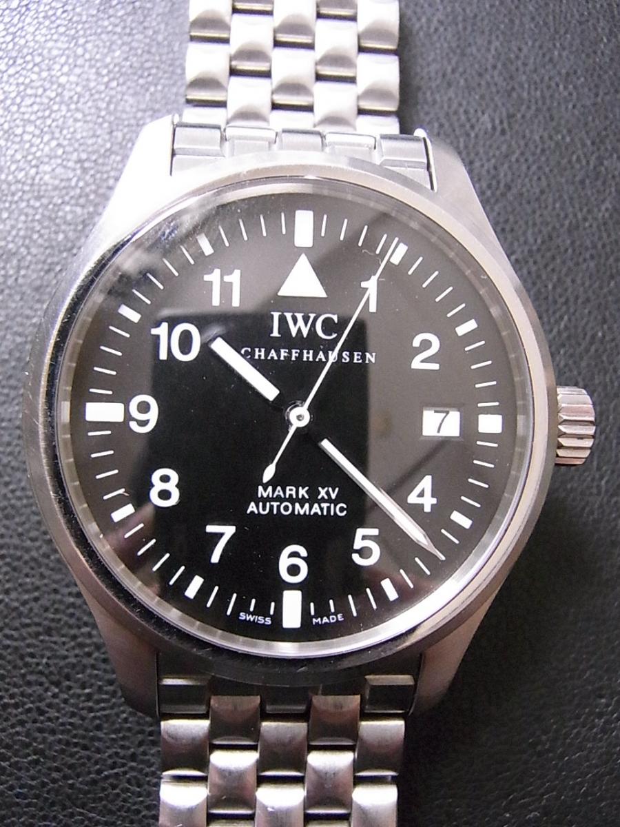 IWC パイロットウォッチ IW325307 ブラックアラビア文字盤　日付表示 マーク15(マークXV) 生産終了モデル 38mmケース　(中古)高価買取事例
