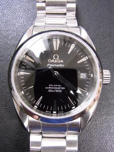 オメガ シーマスターアクアテラ 2504_50 中古 オメガ純正箱、保証書有り