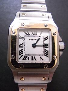 カルティエ サントス W20012C4 電池切れ中古 カルティエジャパン正規箱・保証書