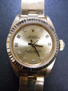 ロレックス オイスターパーペチュアル 67198G 中古