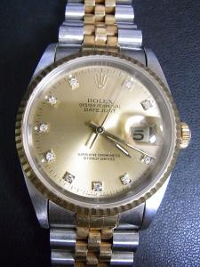 ロレックス デイトジャスト 16233G 中古 -