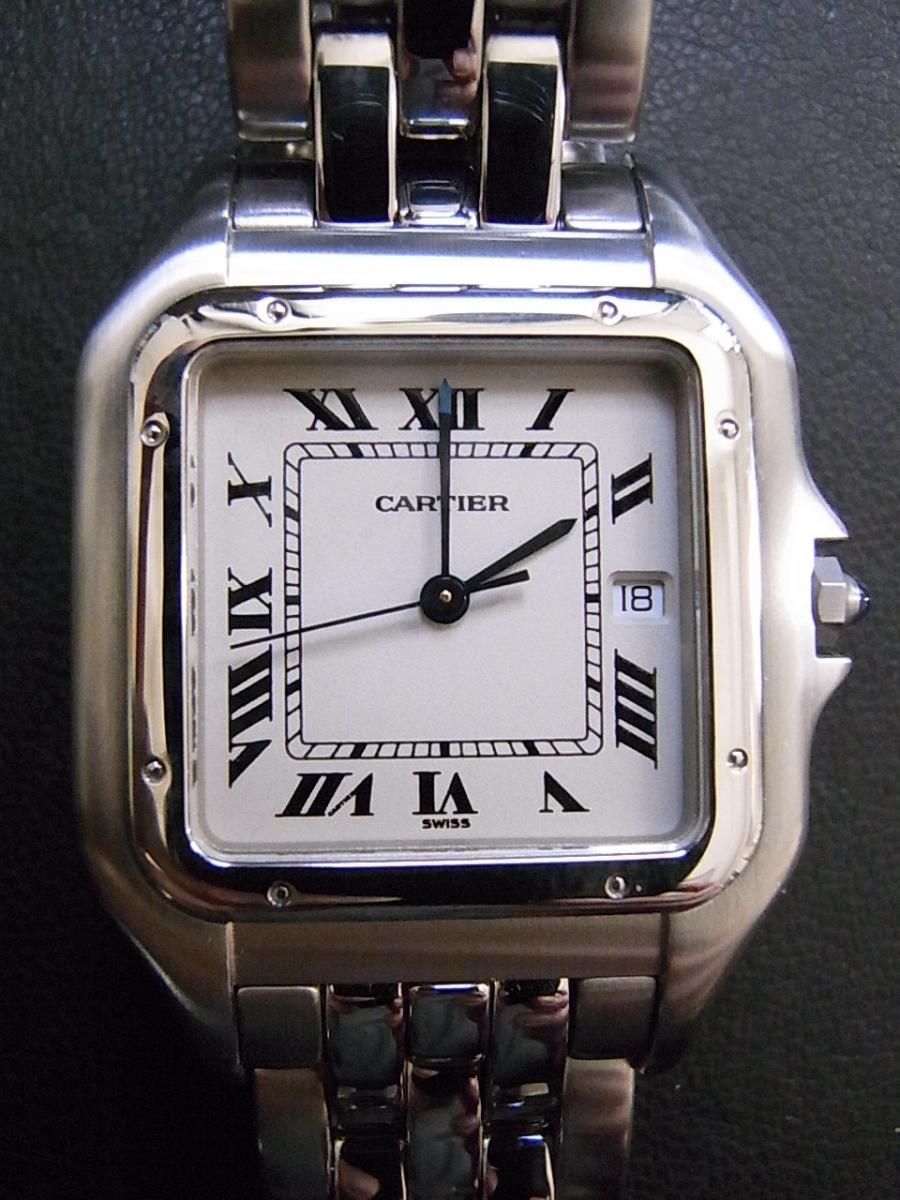 カルティエ パンテール W25032P5 LM クオーツ式腕時計、、アイボリー(中古)高価買取事例