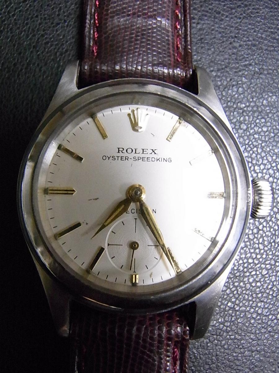 ロレックス アンティーク 5056 シルバー スピードキング スモールセコンド(アンティーク)